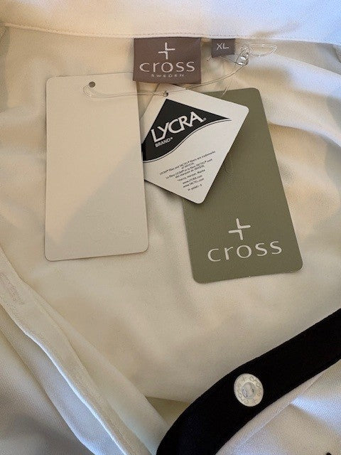 "X Cross" 3/4 Sleeve Lycra Top