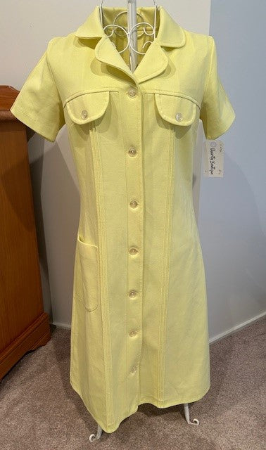 Vintage Womens Shirt Dress