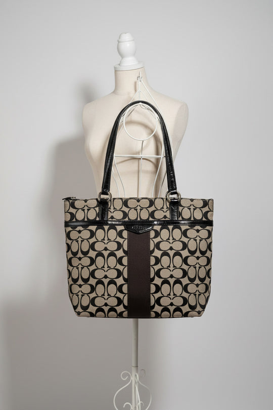 Coach Signature Tote Handbag